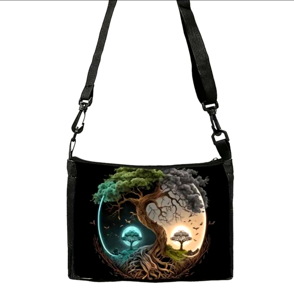 Enchanted tree of life Crossbody Purse